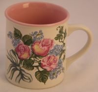 Potpourri Press ROSE BOUQUET Christina Coffee Mug 1991